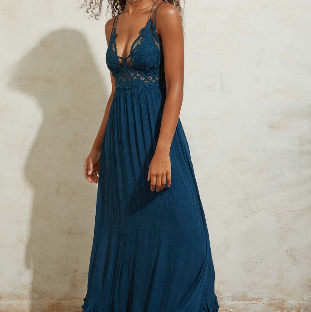 Free People Maxi Slip Dress